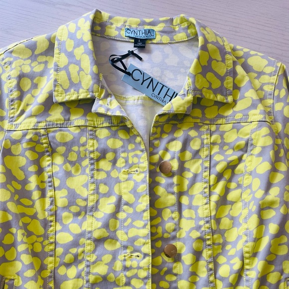 NWT! Cynthia Rowley Soft Jean Jacket - Picture 9 of 9